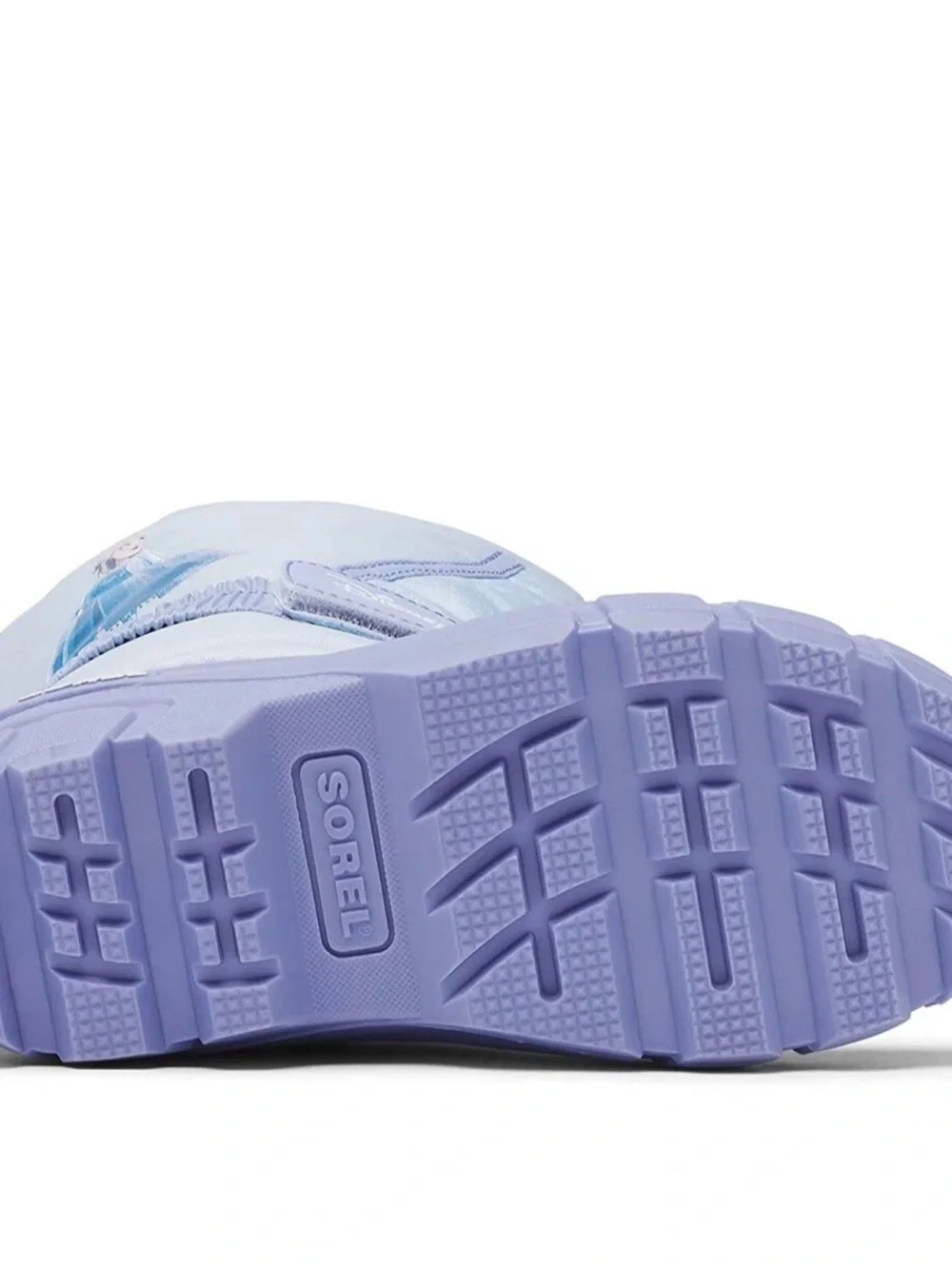 Sorel Kids' Light Blue and Lavender Elsa Snow Boot